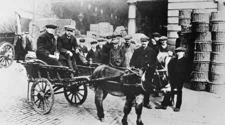 Ansicht des Covent Garden Market, 1900